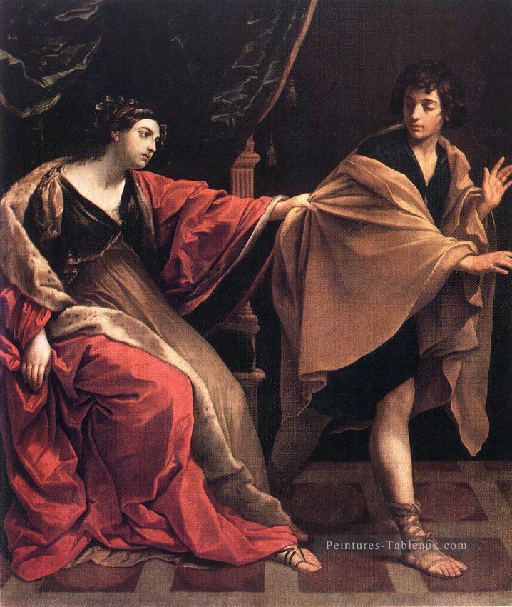 Joseph et Potiphars Femme Baroque Guido Reni Peintures à l'huile